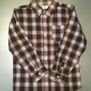 NWT: Crazy 8 LS Plaid Button Down Shirt